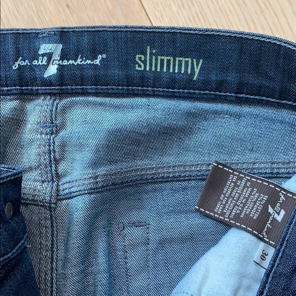 Men’s Seven For All Mankind Slimmy Jeans - Picture 5 of 7